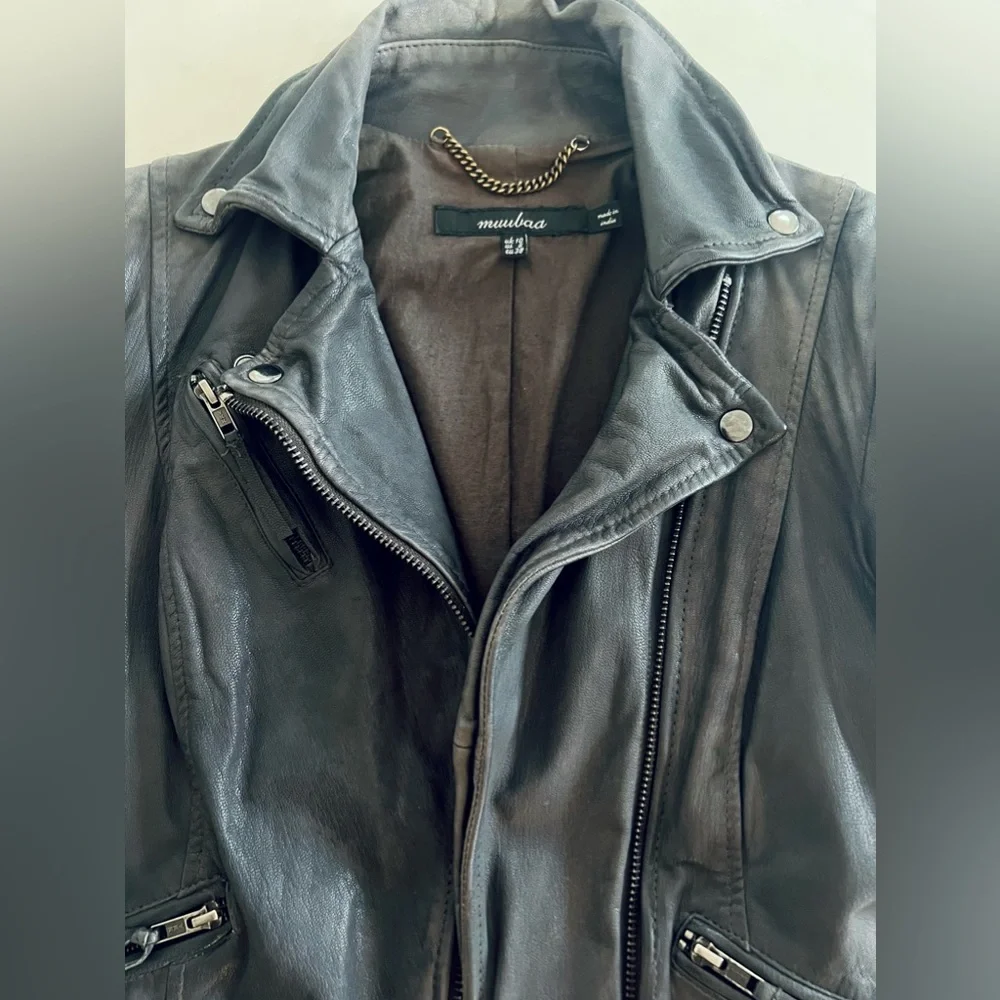 Leather Jacket Muubaa - Picture 6 of 6